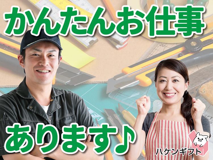 (派遣)簡単作業／倉庫内での入荷と仕分け（日勤）平日休み